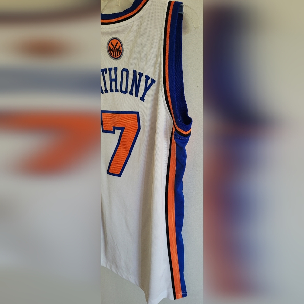 adidas NYK Carmelo Anthony #7 Jersey - Picture 7 of 11